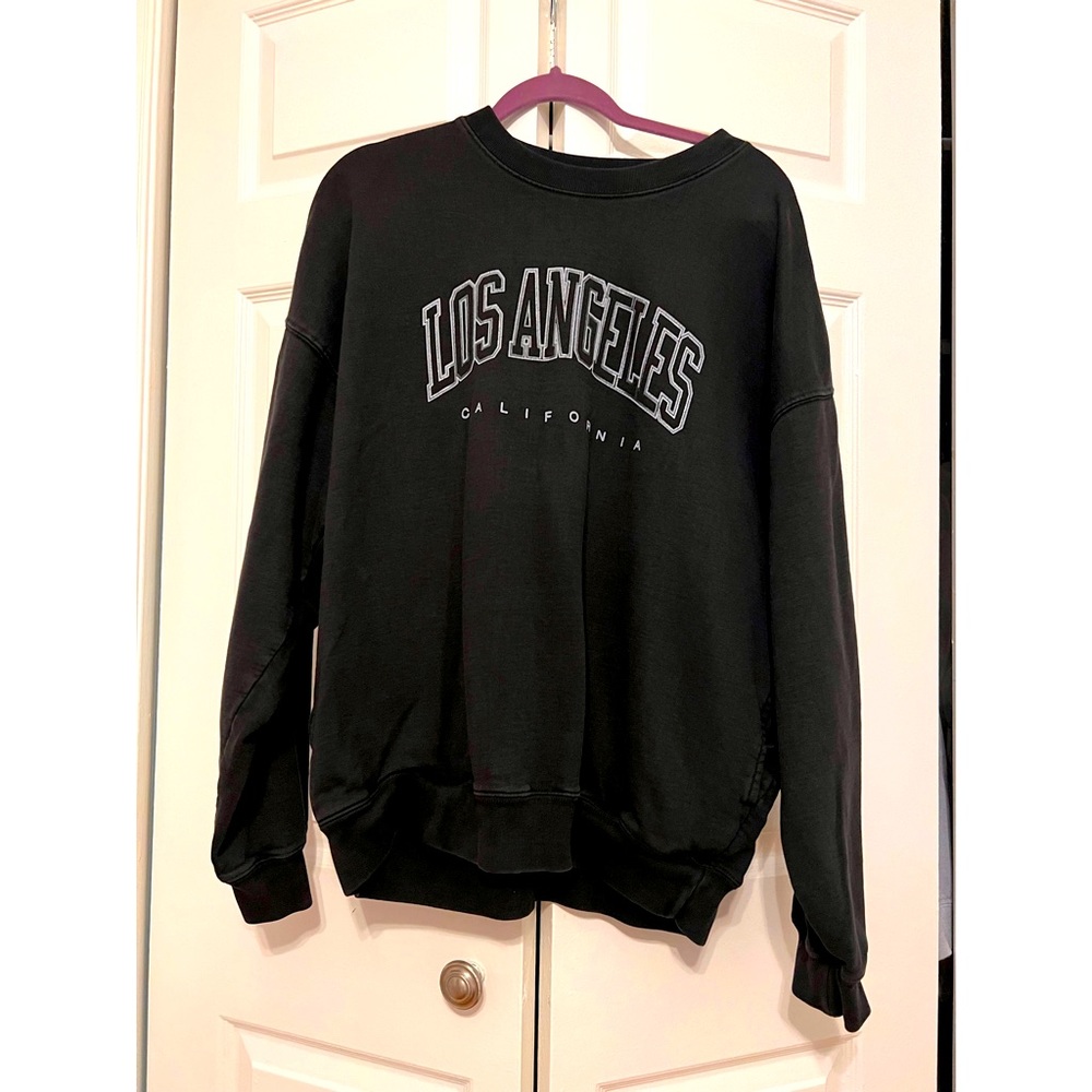 Brandy Melville/John Galt Oversized Sweatshirt Los Angeles California Crewneck